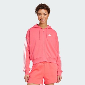 Bluza z kapturem Essentials 3-Stripes French Terry Full-Zip
