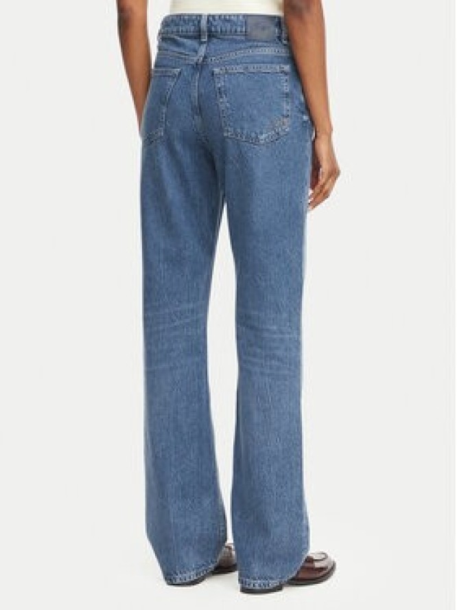 BOSS Jeansy 50569173 Niebieski Straight Leg