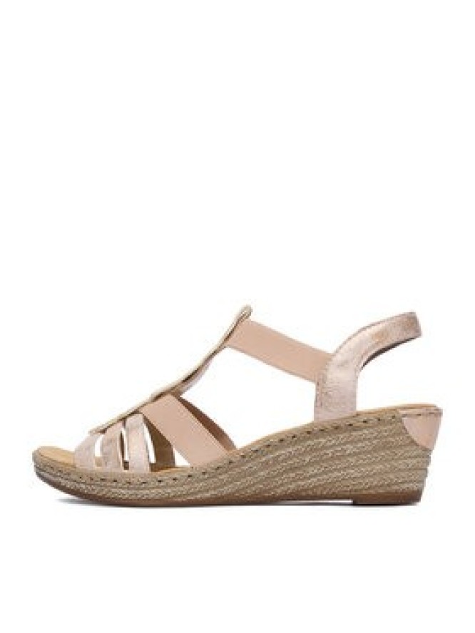 Rieker Sandały CEO-62436-31 Różowy