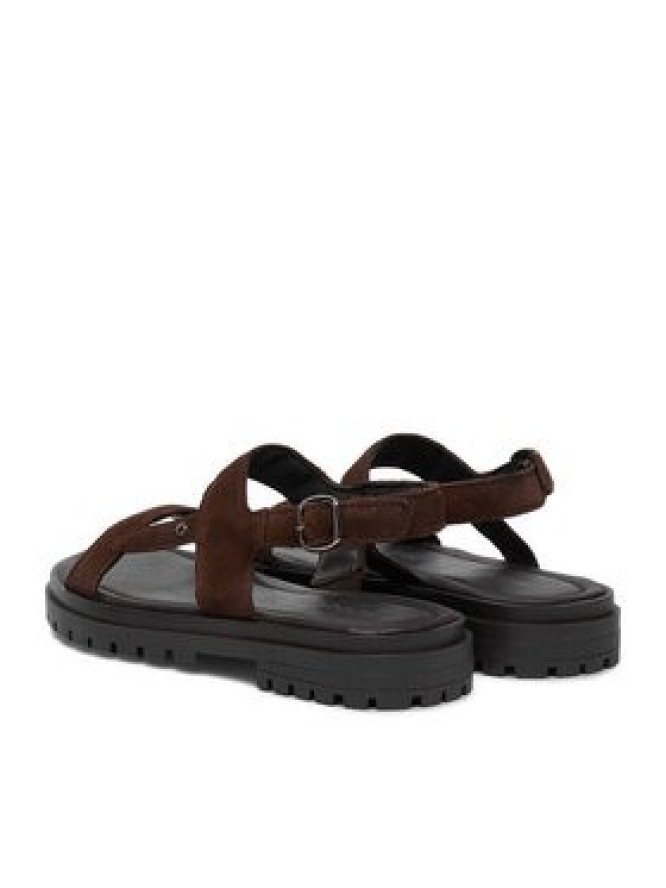 Lasocki Sandały CEO-WI34-3310-18650 Brązowy ciemny