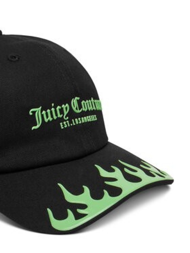 Juicy Couture Czapka z daszkiem Flame JCAWH125714 Czarny