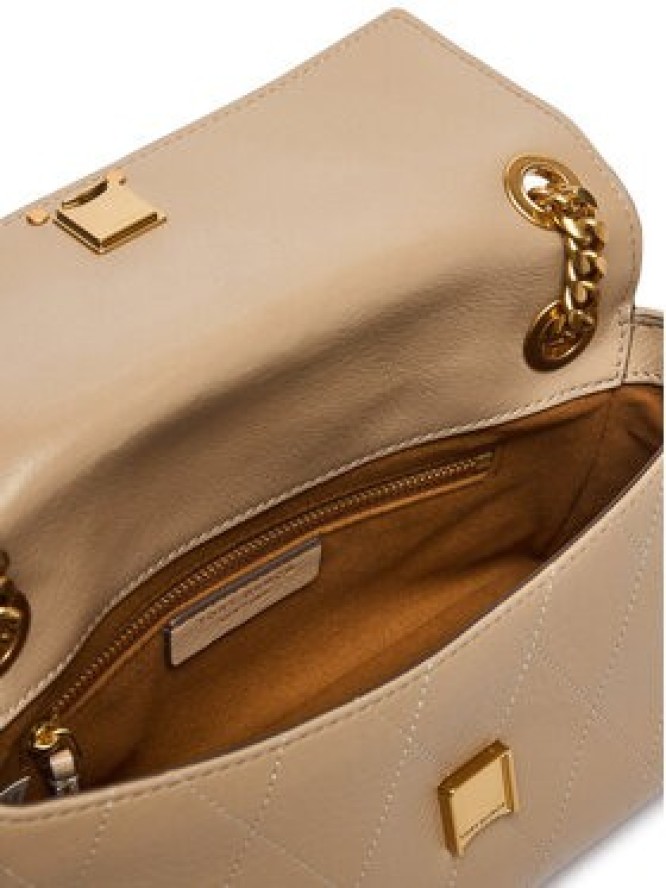 Tory Burch Torebka Charlie Quilted Small Shoulder Bag 185829 Beżowy