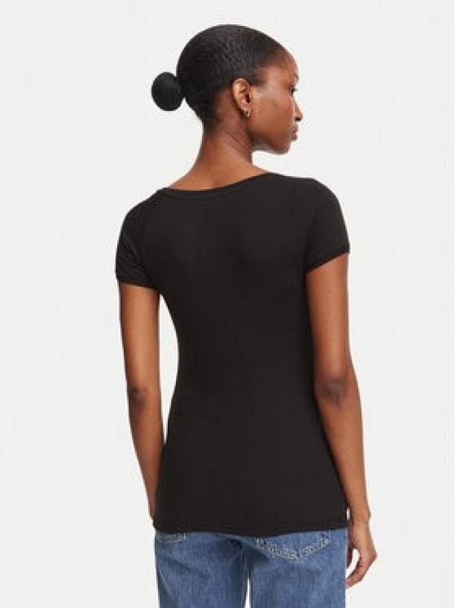 BOSS T-Shirt C_Espia_1 50565989 Czarny Slim Fit