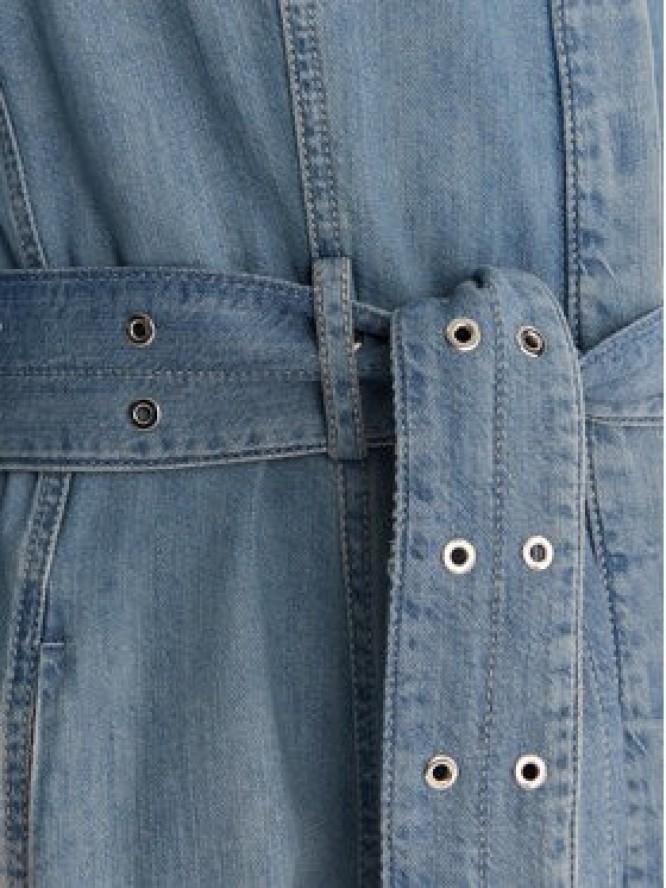 Marella Sukienka jeansowa Giambo 2613221024 Niebieski Regular Fit