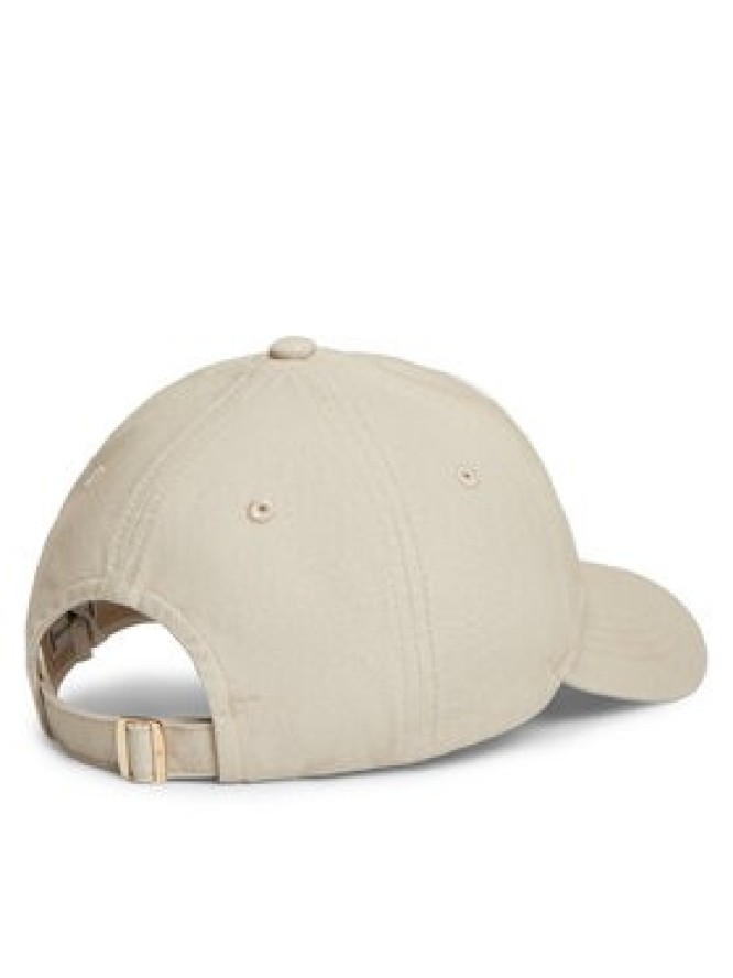 Tommy Hilfiger Czapka z daszkiem Logo Embroidery Baseball Cap AW0AW18338 Beżowy