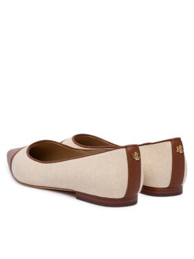 LAUREN RALPH LAUREN Baleriny 802P10530003 Beżowy