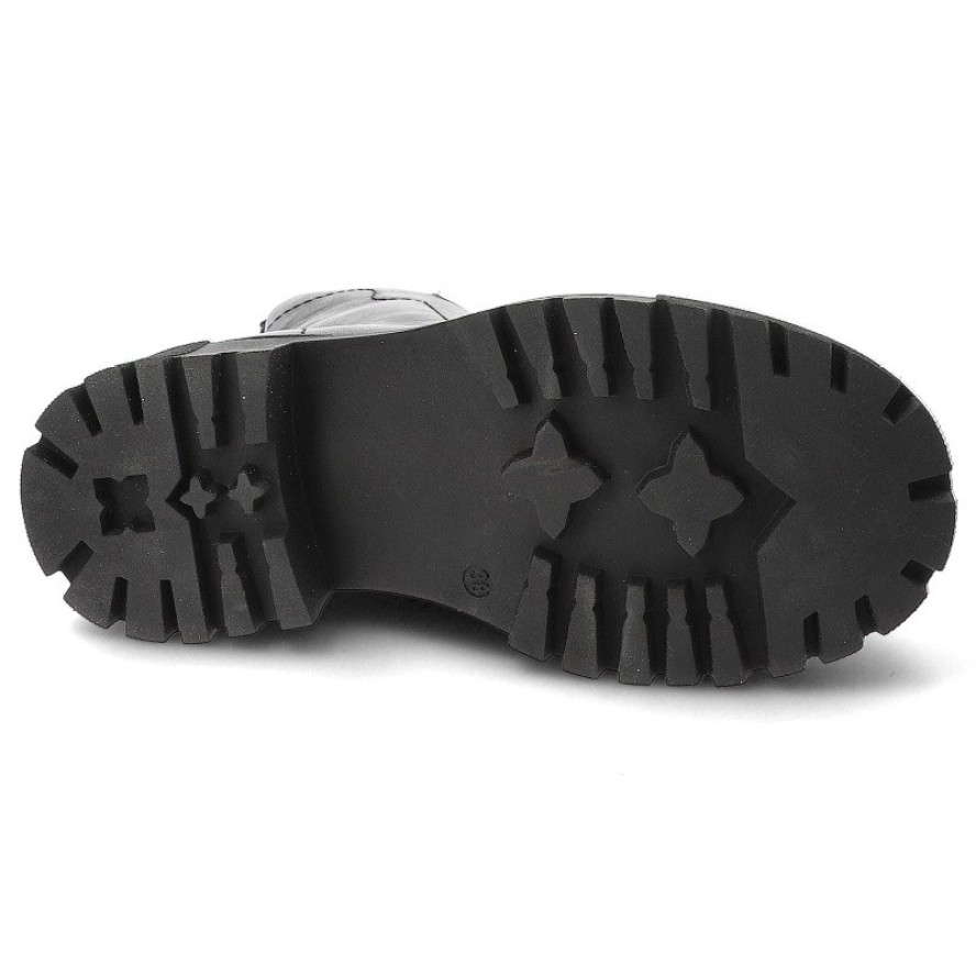 Czarne Botki Nessi Stylowe Obuwie Damskie