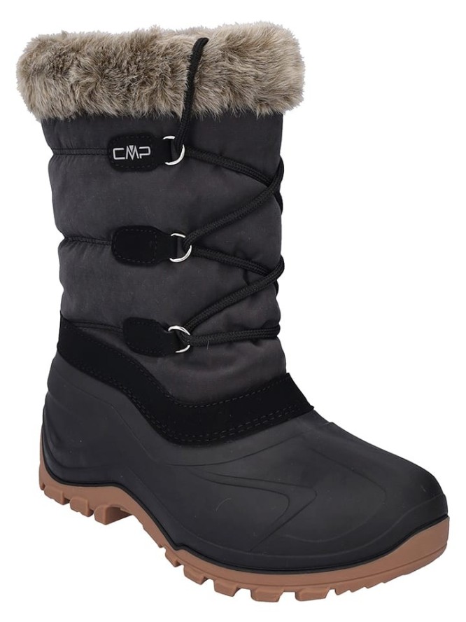 CMP Kozaki zimowe w kolorze czarnym rozmiar: 40
