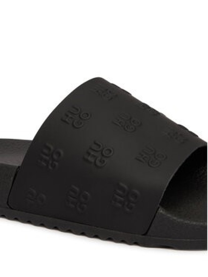 HUGO Klapki Timeln 50563684 Czarny