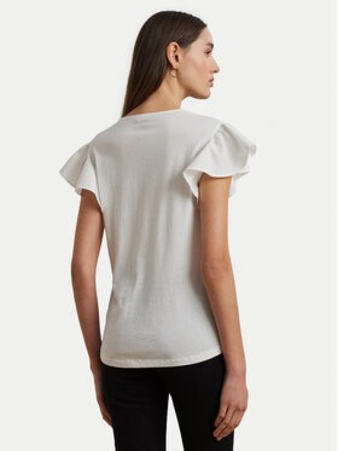 LAUREN RALPH LAUREN Bluzka 200963917002 Biały Relaxed Fit