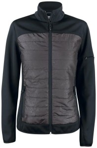 clique Custer Women Polarowa kurtka 100% poliester czarna