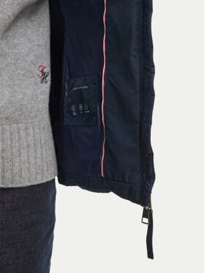 Tommy Hilfiger Kurtka puchowa WW0WW51521 Granatowy Regular Fit