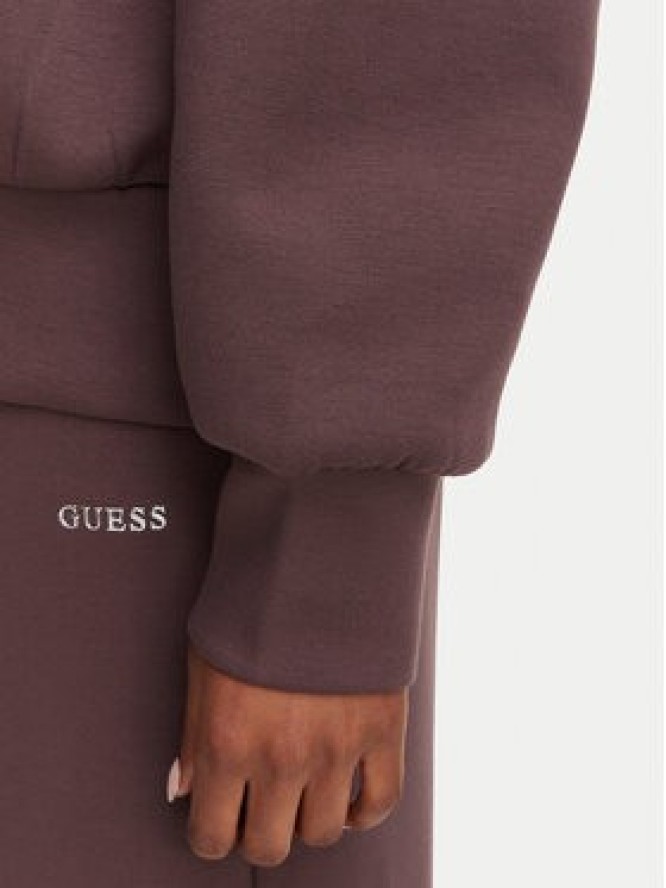 Guess Bluza V6YQ25 K4801 Brązowy Regular Fit