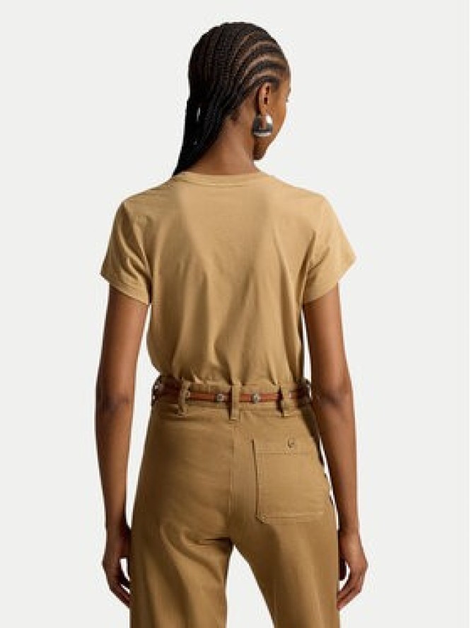 Polo Ralph Lauren T-Shirt 211B14605026 Beżowy Regular Fit