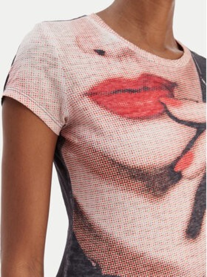 Guess T-Shirt W6RI49 KCCG0 Kolorowy Regular Fit