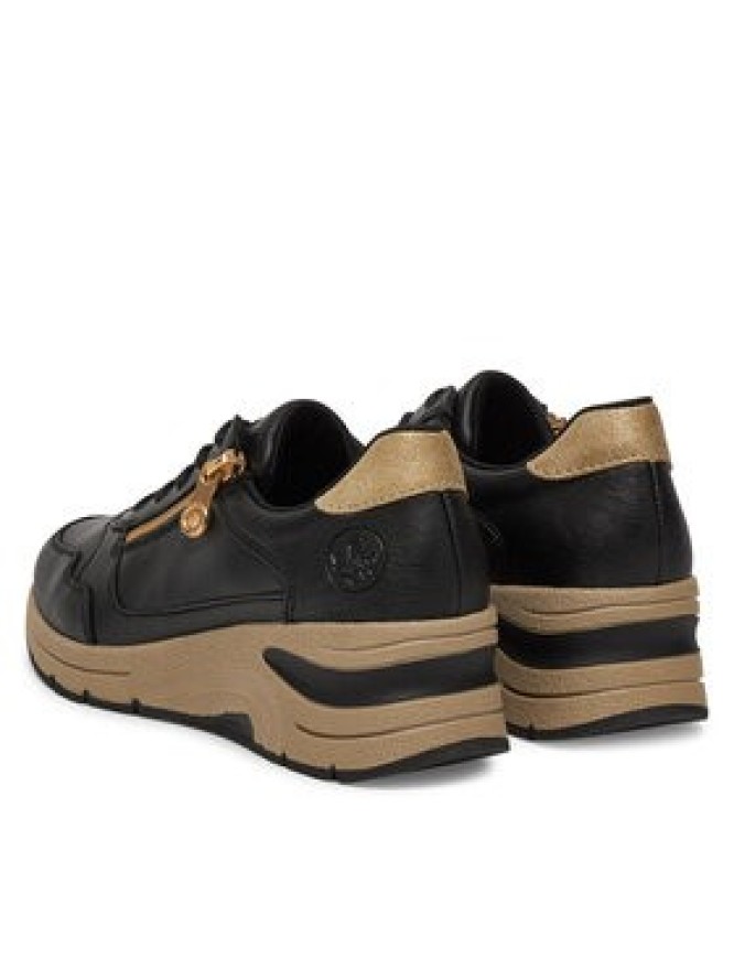 Rieker Sneakersy N9301-00 Czarny
