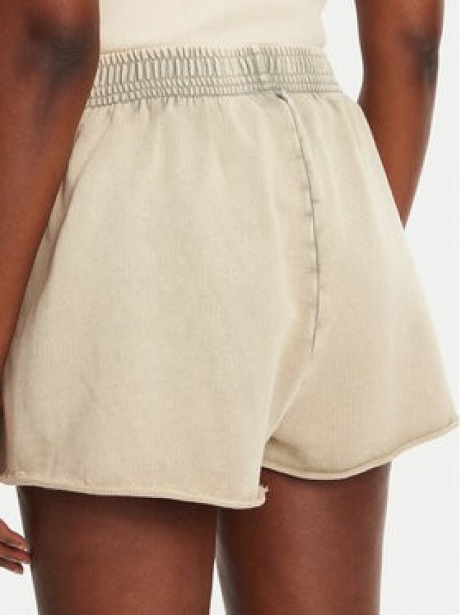 Noisy May Szorty materiałowe Ciara 27034217 Beżowy Loose Fit