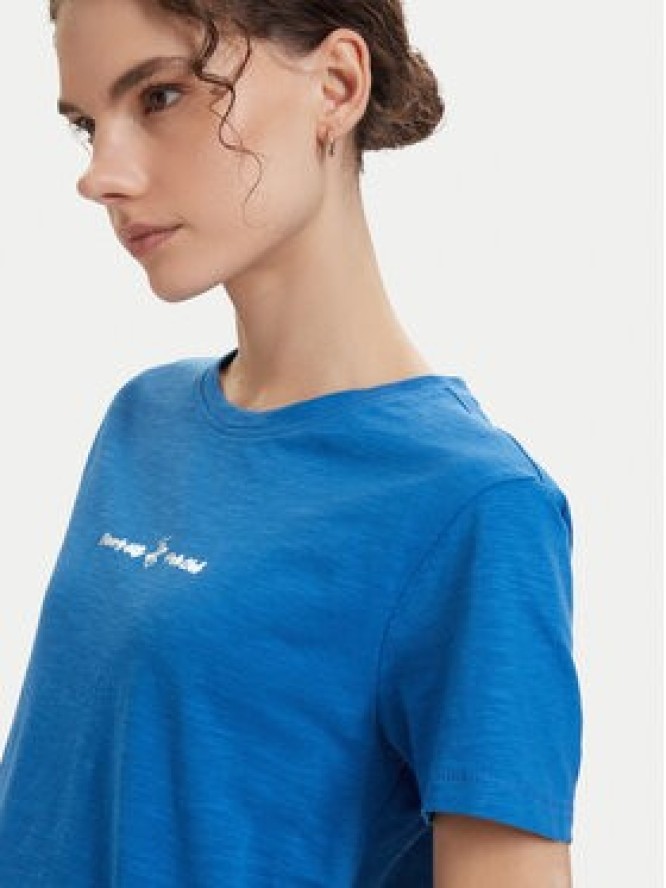 Beverly Hills Polo Club T-Shirt P-SS26W-TS6510 Niebieski Regular Fit
