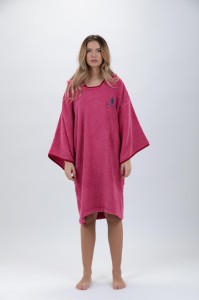 Poncho Surf damskie z rękawami
