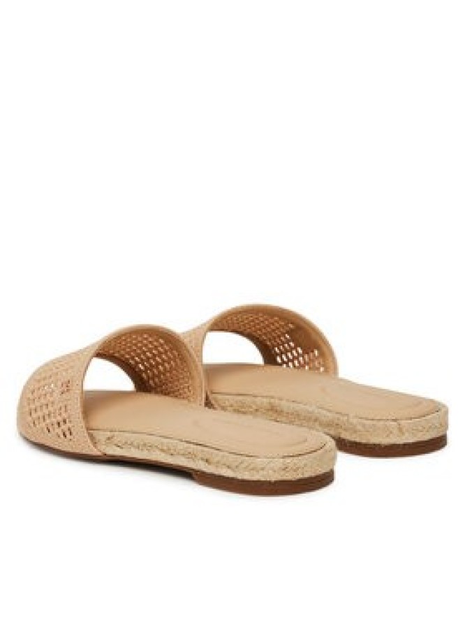 Tommy Hilfiger Espadryle Knit Mesh Espadrille Flat Sandal FW0FW08744 Beżowy