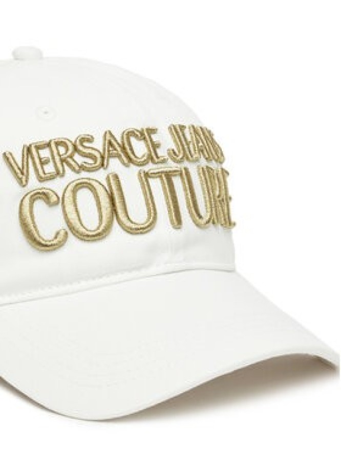 Versace Jeans Couture Czapka z daszkiem 78VAZK32 Biały