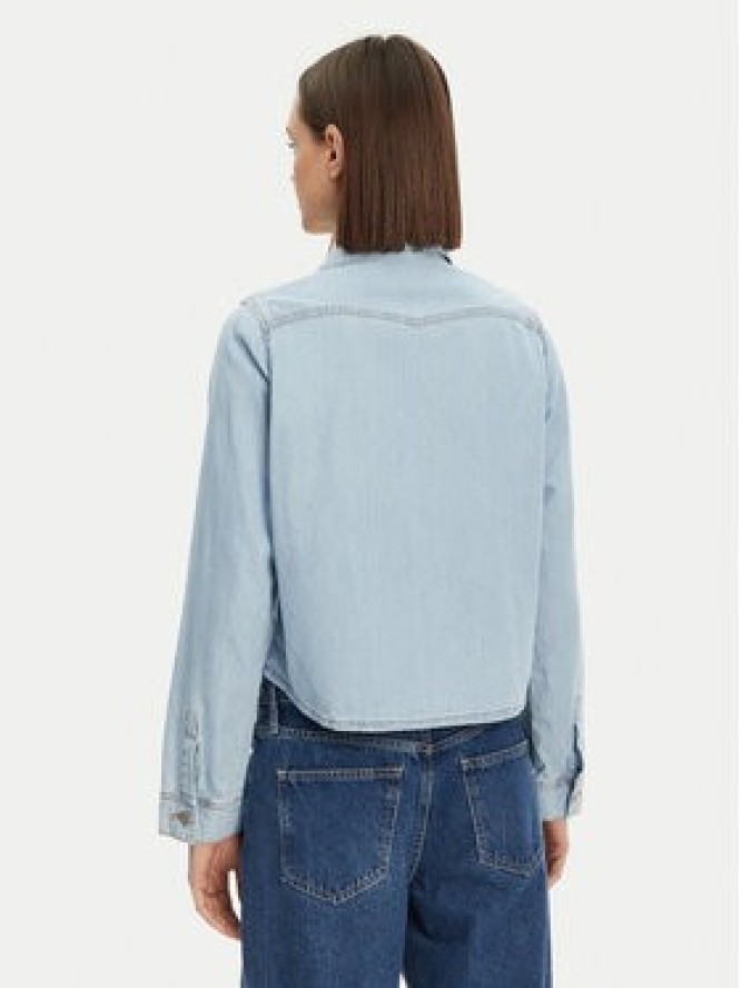 Noisy May Koszula jeansowa Selvi 27033010 Błękitny Regular Fit