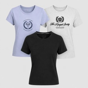KOMPLET KOSZULEK DAMSKICH 4F 3PAK ZESTAW T-SHIRT SPORTOWY SS26