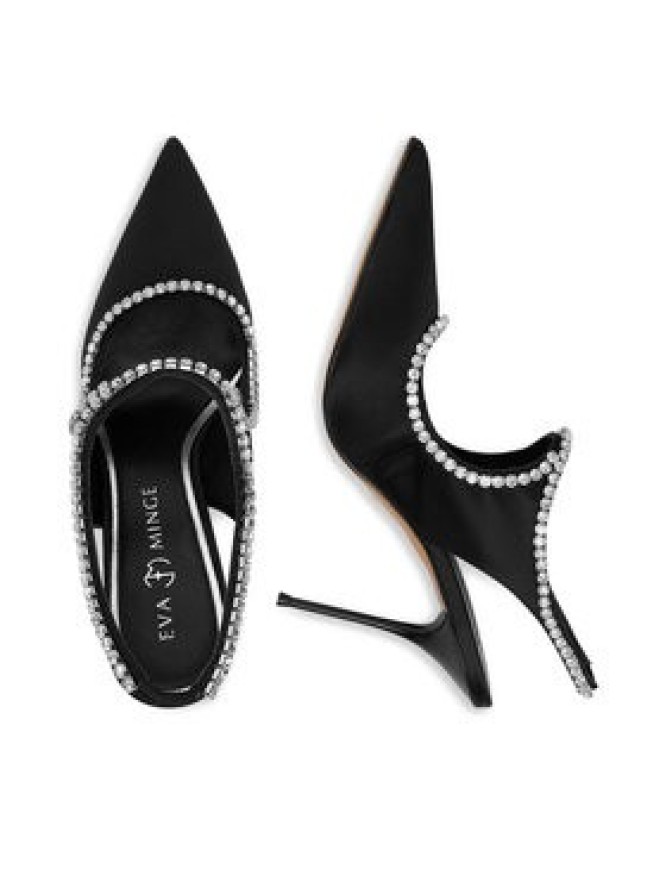 Eva Minge Szpilki EO-LIVIA-LT2019-6 Czarny