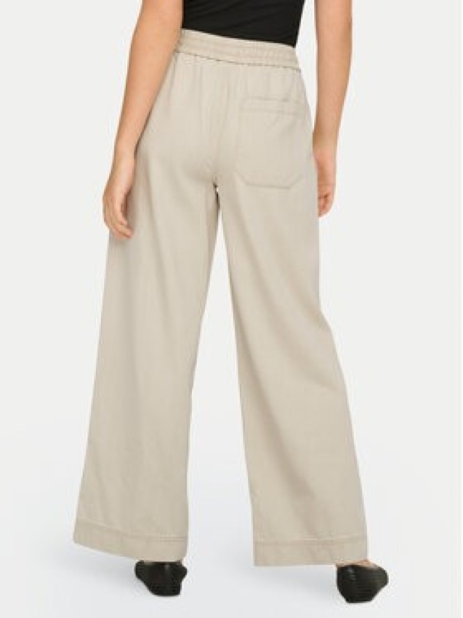 ONLY Spodnie materiałowe Maisa 15367380 Beżowy Wide Leg