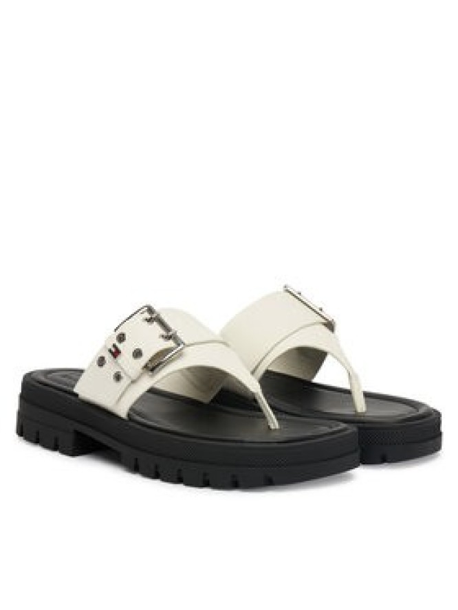 Tommy Jeans Japonki Tjw Buckle Sandal EN0EN02948 Biały