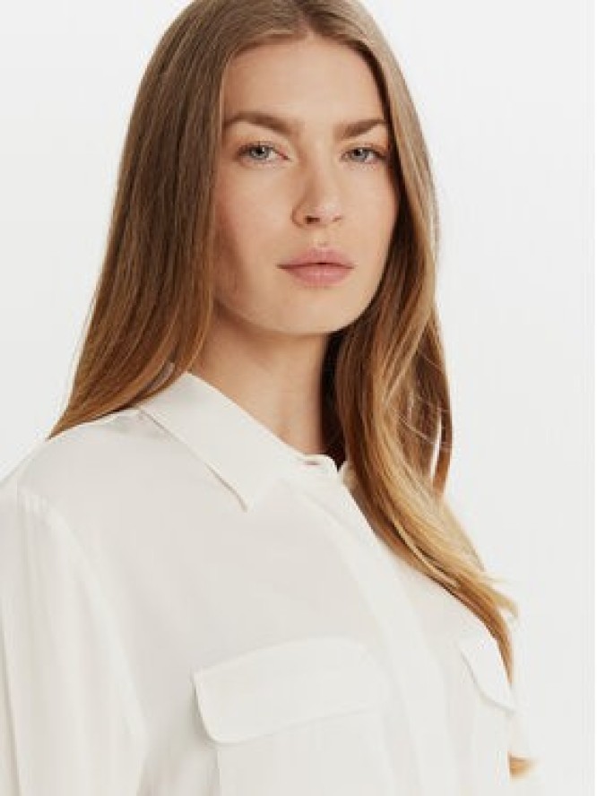 Marella Koszula Ordine 2513111151 Biały Regular Fit