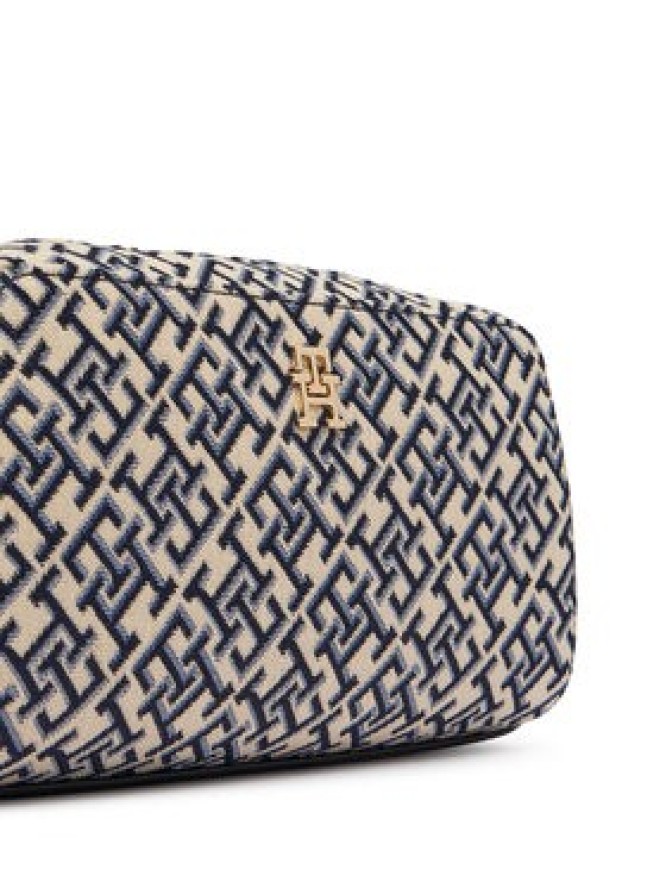 Tommy Hilfiger Torebka Th Grace Camera Bag Jacquard AW0AW18864 Granatowy