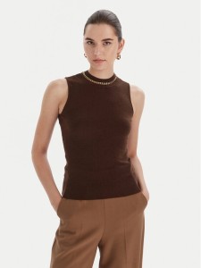 Marciano Guess Sweter 5BGR03 5782Z Brązowy Regular Fit