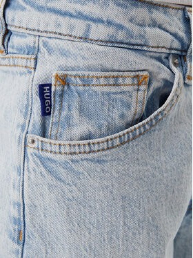 HUGO Jeansy Elyah 50520605 Błękitny Regular Fit