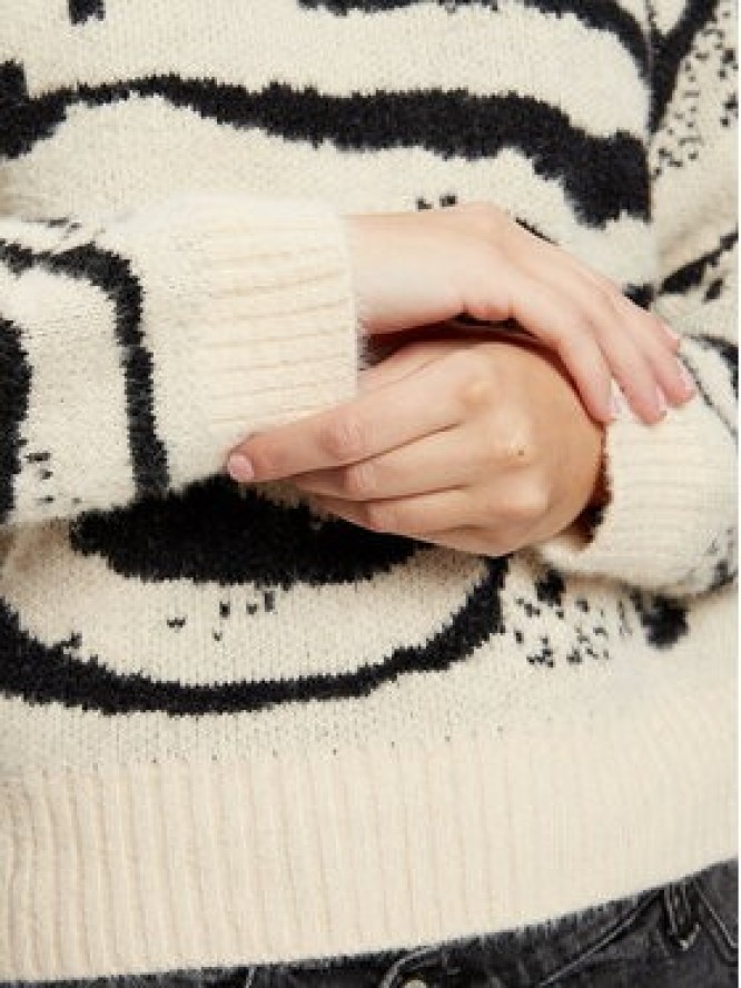 Morgan Sweter 242-MZOU Beżowy Regular Fit