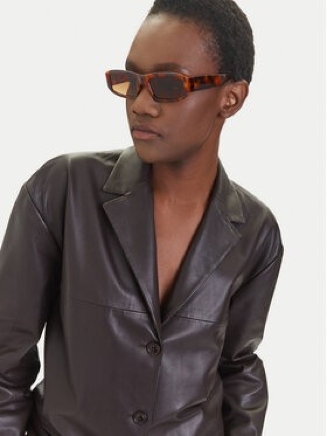 Pieces Okulary przeciwsłoneczne 17154889 Brązowy