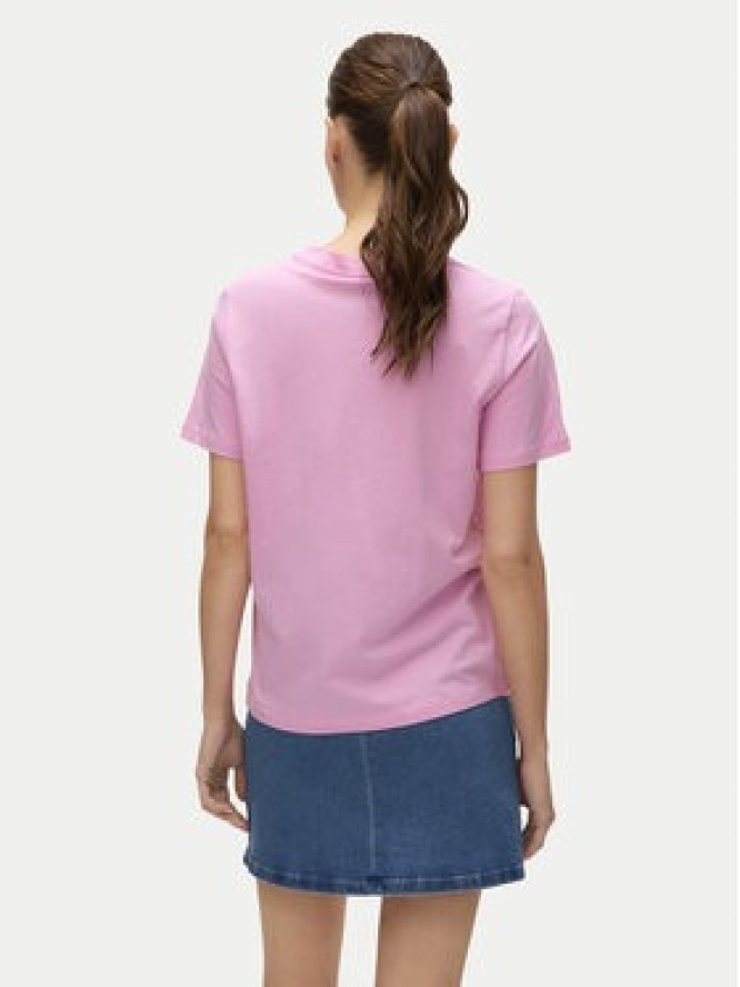 Vero Moda T-Shirt Paulina 10316991 Różowy Regular Fit