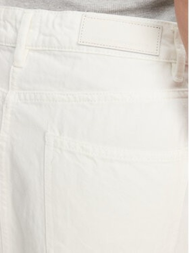 French Connection Spódnica jeansowa 73DZ0 Écru Regular Fit