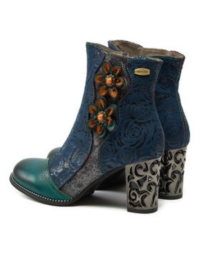 Laura Vita Botki Ledao 34 Niebieski