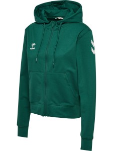 Damska bluza z kapturem zapinana na zamek Hummel Go 2.0 Chevron
