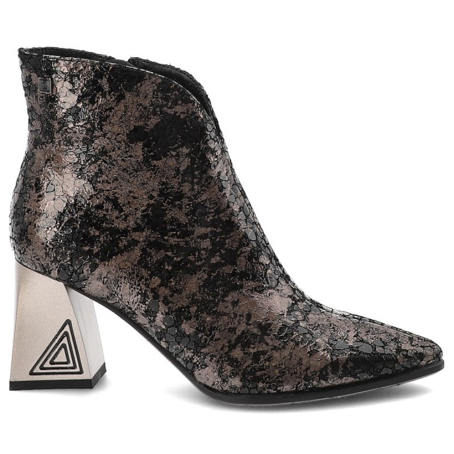 Czarne Botki S.Barski Eleganckie Obuwie Damskie Premium