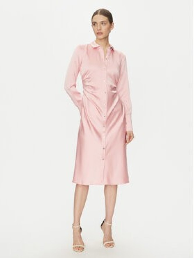 DKNY Sukienka koszulowa DD4KTE31 Różowy Regular Fit