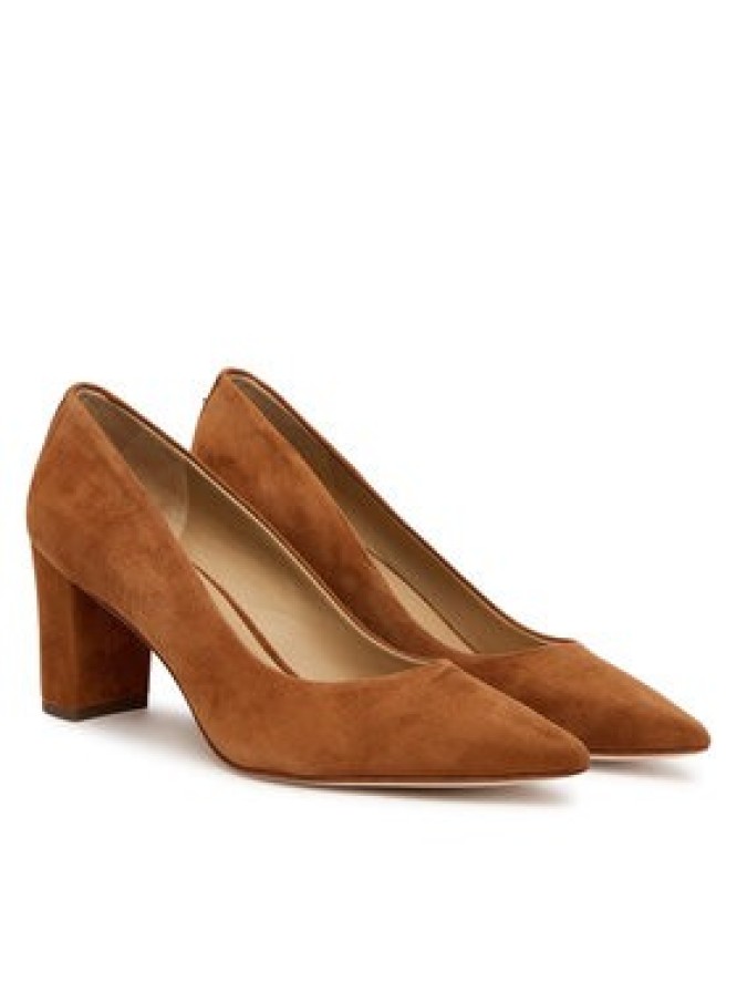 LAUREN RALPH LAUREN Czółenka Kingad 802967743002 Brązowy