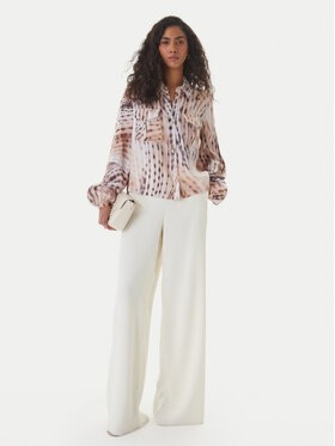 Guess Koszula W6GH22 W1789 Beżowy Regular Fit