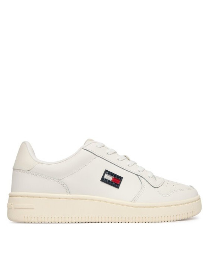 Tommy Jeans Sneakersy Tjw Basket EN0EN02980 Biały