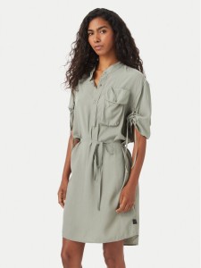 G-Star Raw Sukienka codzienna D29019-D724 Zielony Regular Fit