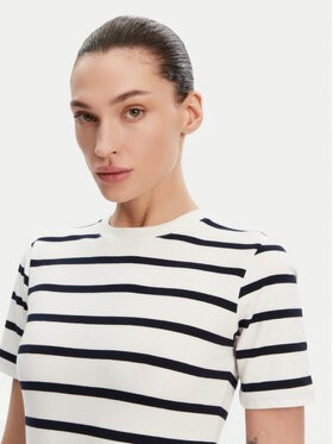 French Connection T-Shirt 76QZB Biały Regular Fit