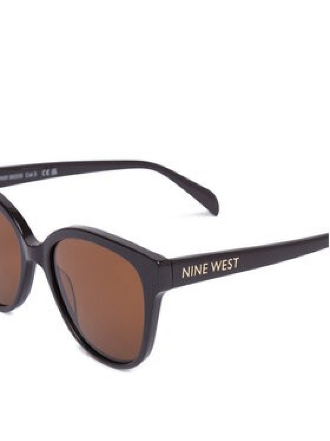 Nine West Okulary przeciwsłoneczne CEO-NW6630S Brązowy ciemny
