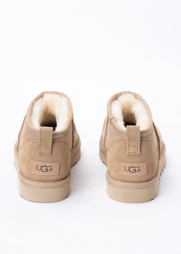 UGG W CLASSIC ULTRA MINI Buty zimowe damskie beżowe
