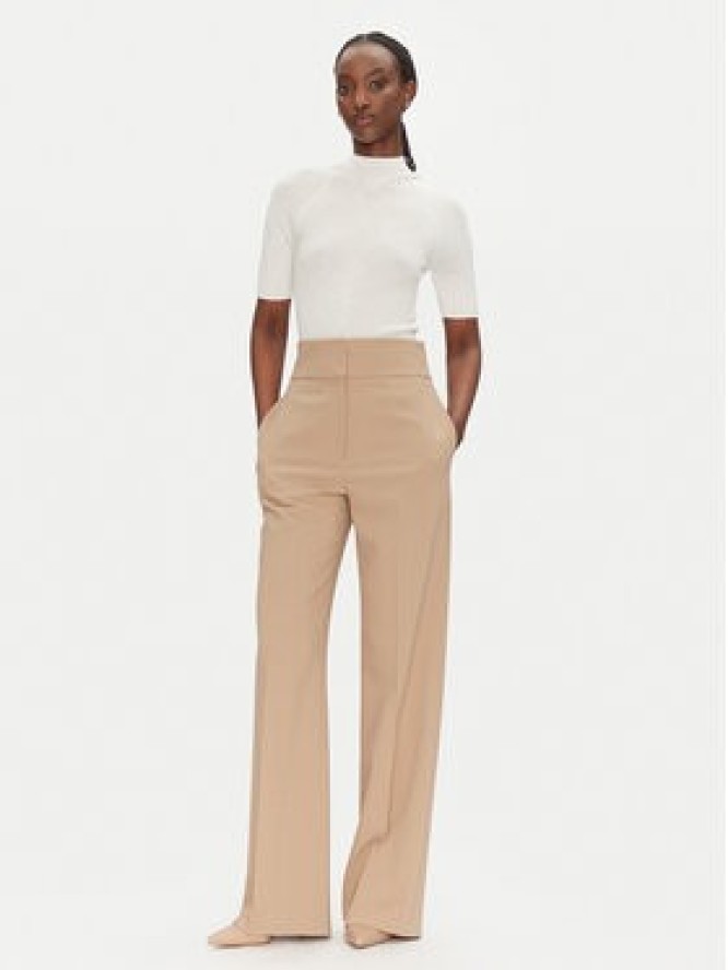 BOSS Golf Faleri 50542885 Beżowy Regular Fit